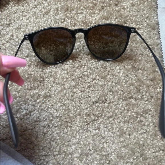 Dark Red Ray-Ban Erika Frame Sunglasses - Picture 2 of 7